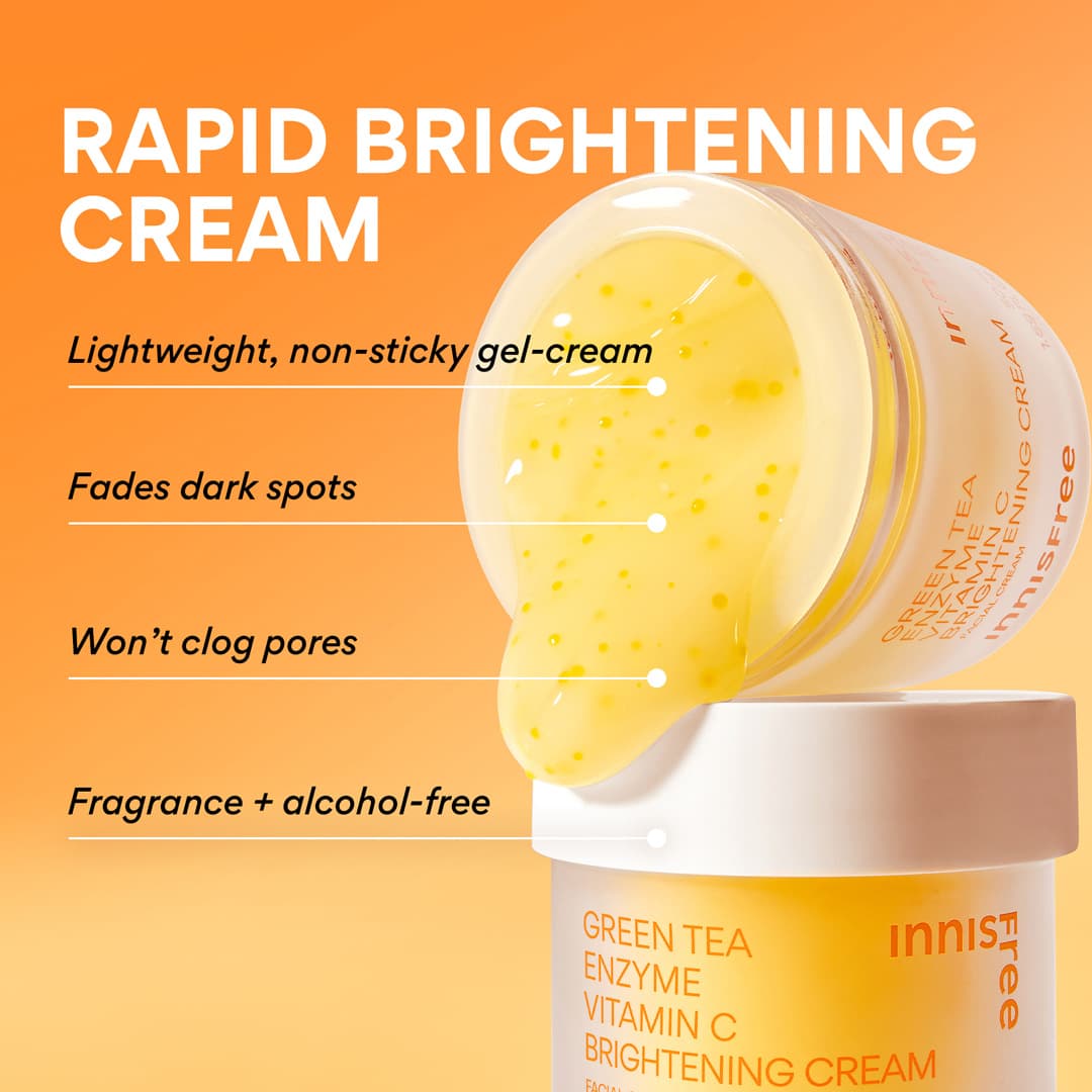 Green Tea Enzyme Vitamin C Brightening Cream