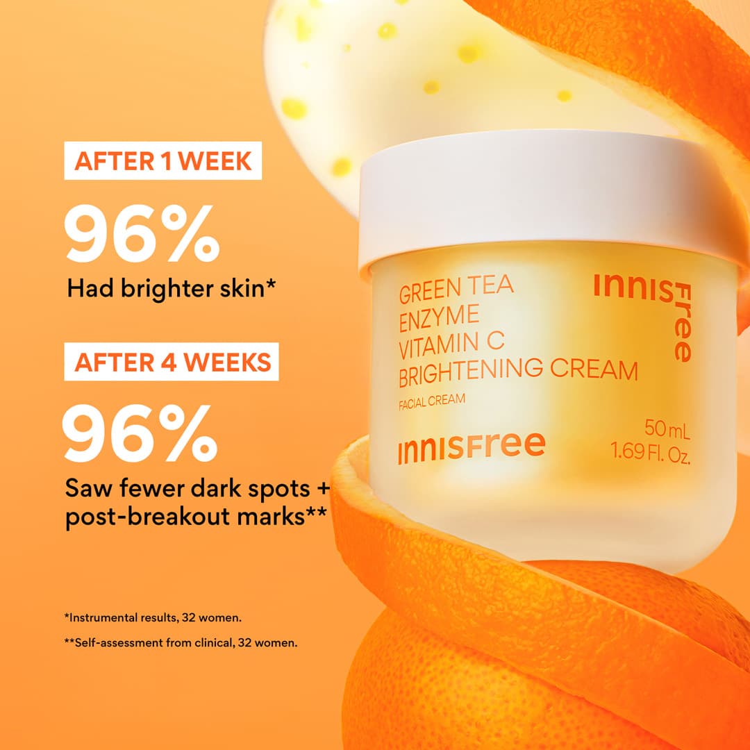 Green Tea Enzyme Vitamin C Brightening Cream